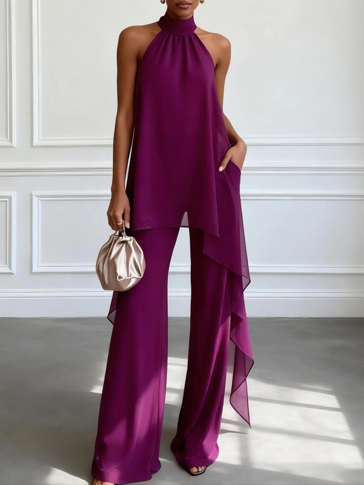 Isadora – Completo halter elegante e moderno