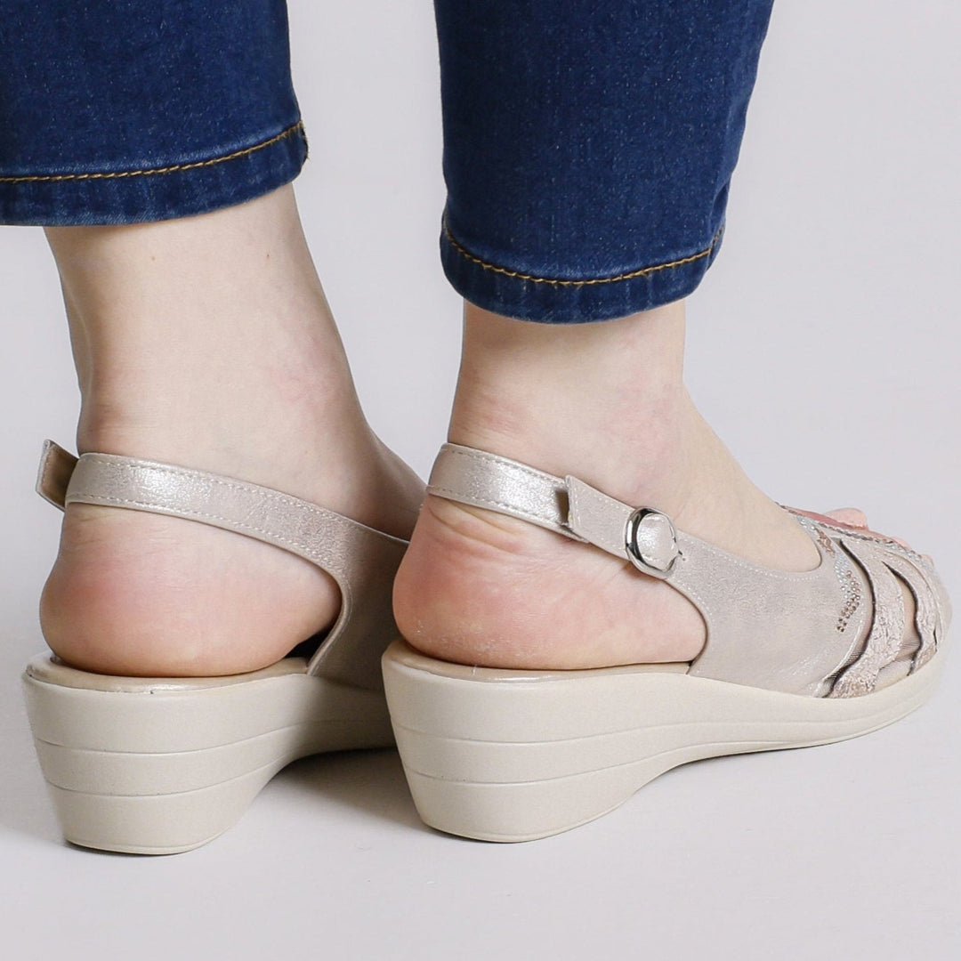 Miriam - Sandalo Donna con Zeppa