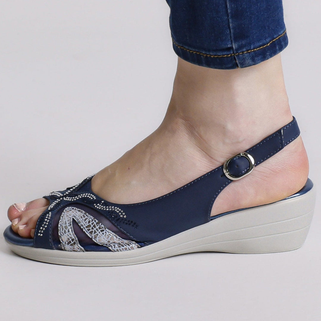 Miriam - Sandalo Donna con Zeppa
