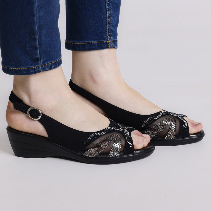 Miriam - Sandalo Donna con Zeppa