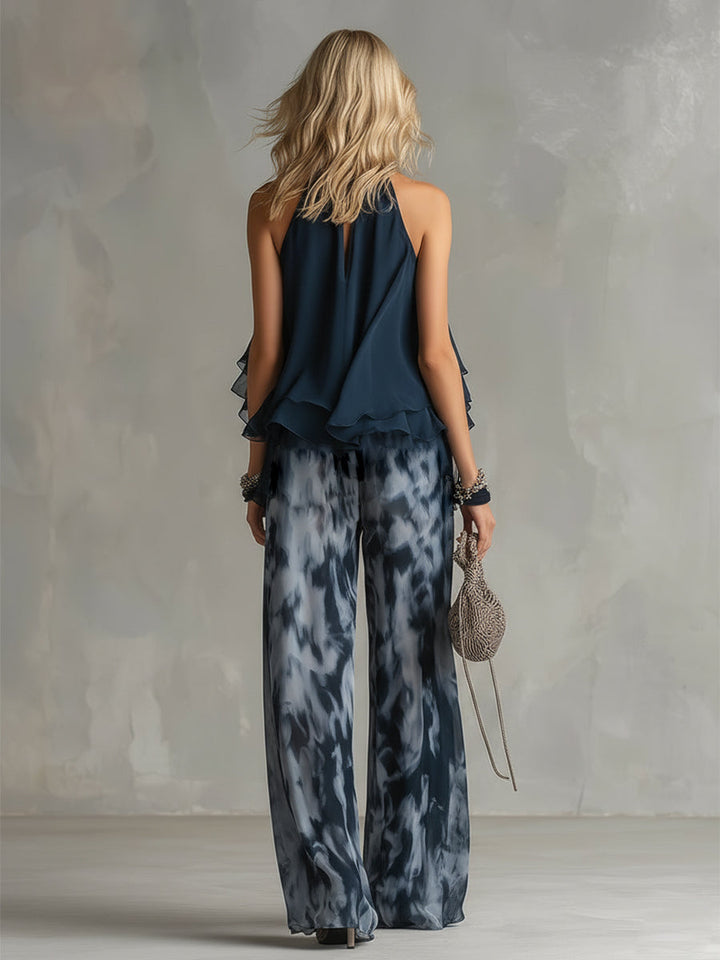 Celeste – Completo fluido elegante e leggero