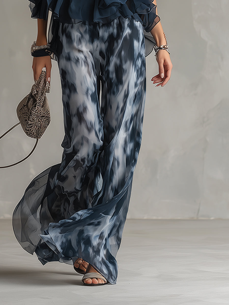 Celeste – Completo fluido elegante e leggero
