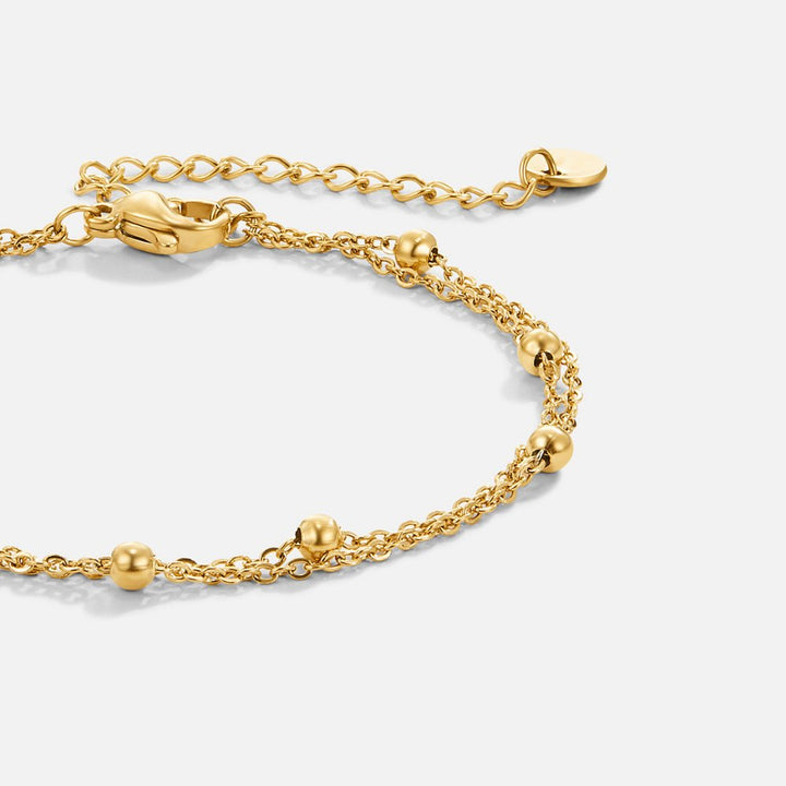 Gaia | Bracciale Multistrato Dorato