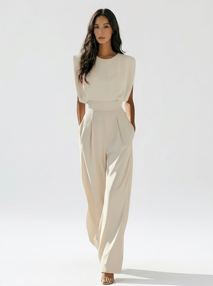 Rossana – Tuta elegante da donna con cintura in vita