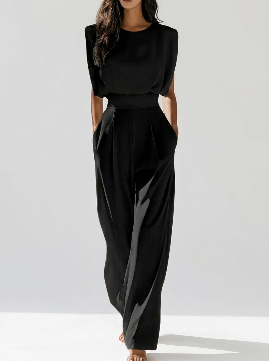 Rossana – Tuta elegante da donna con cintura in vita