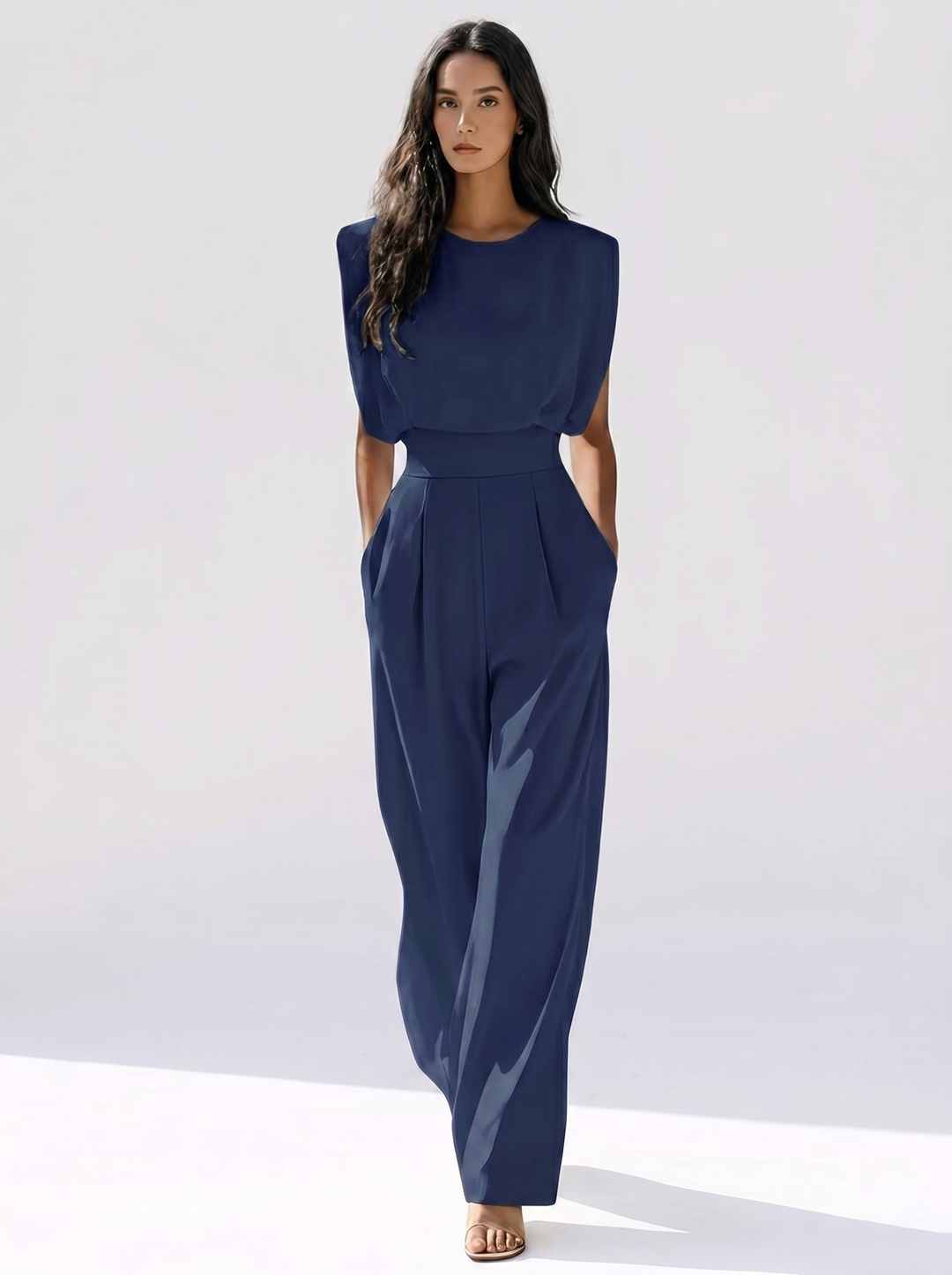 Rossana – Tuta elegante da donna con cintura in vita