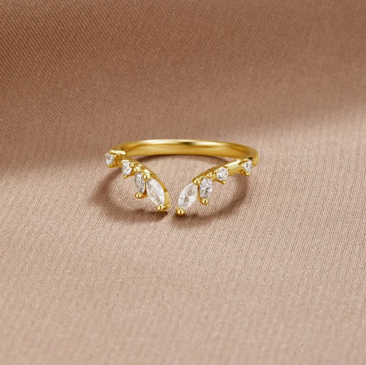 Lea | Anello placcato oro 18k