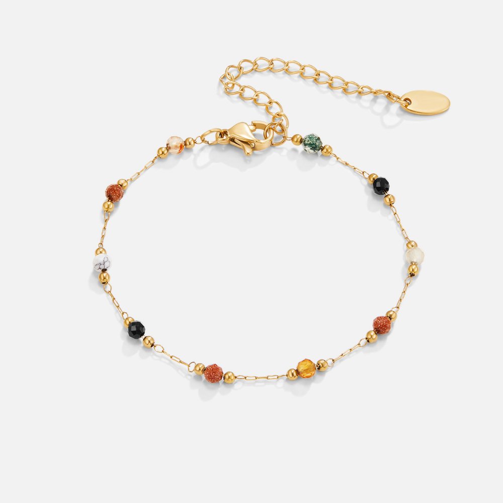 Lulu | Bracciale con Pietre e Perline