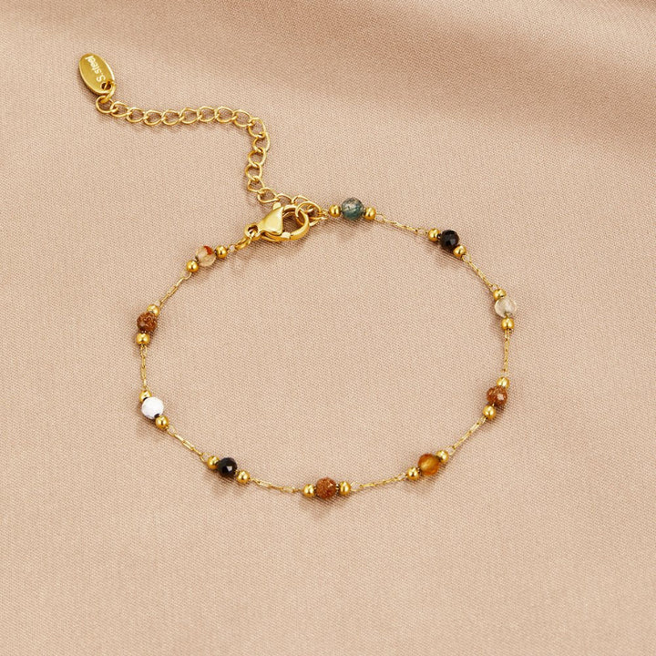 Lulu | Bracciale con Pietre e Perline