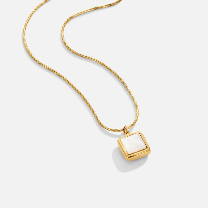 Riva | Collana con Ciondolo in Pietra di Luna