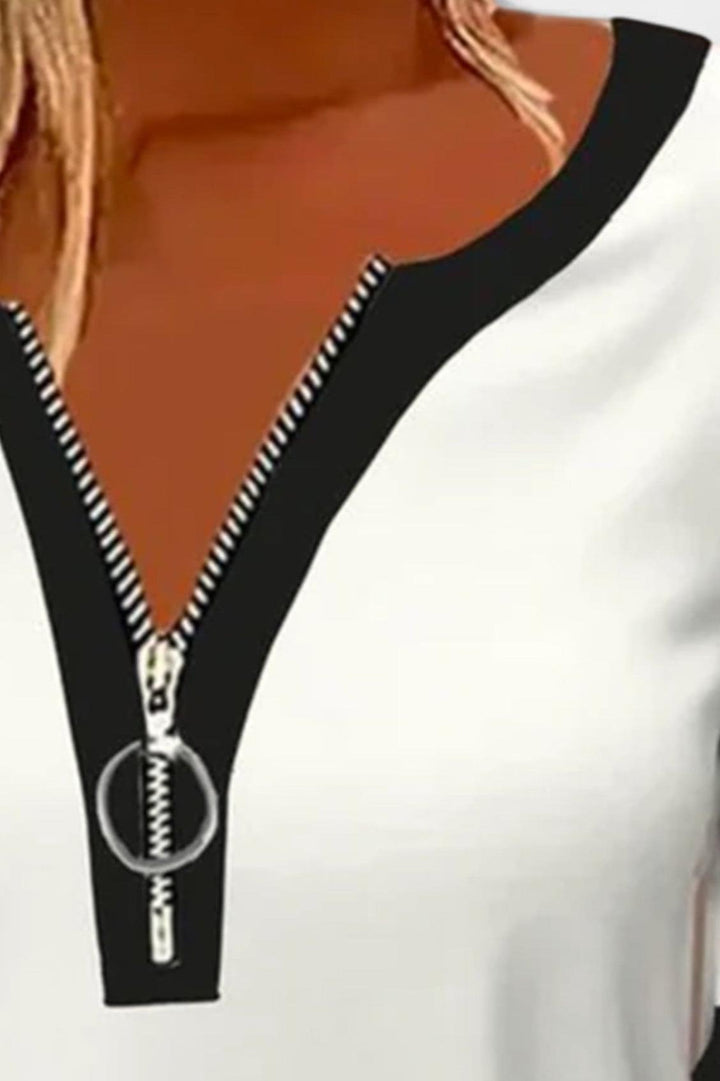 Viviana – Maglietta a maniche lunghe con zip